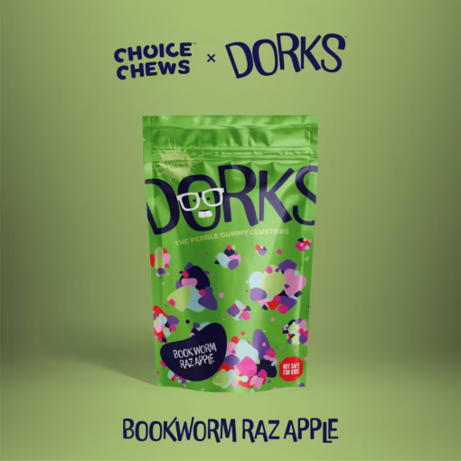 Dorks - Bookworm Raz Apple -200mg