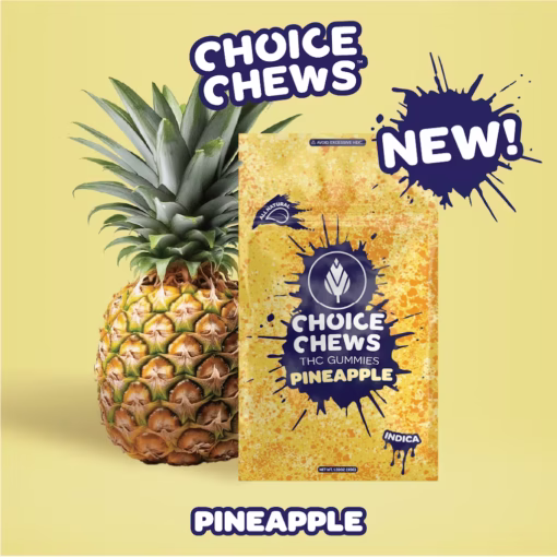 Choice Chews - Pineapple (Indica) - 100mg